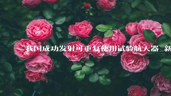 我国成功发射可重复使用试验航天器_新华社_技术_运载火箭